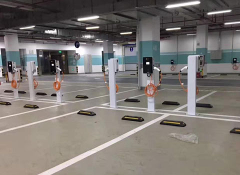 深圳拾悦城充电站-7KW交流充电桩(图1)